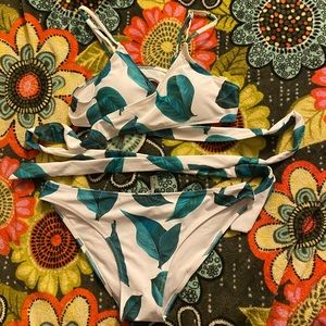 wrap around bikini set